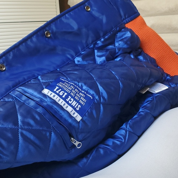 NEW YORK METS STARTER Snap Down Jacket L - Picture 7 of 8